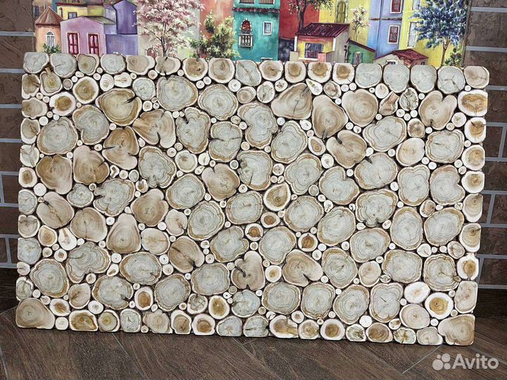 Панно из можжевельника