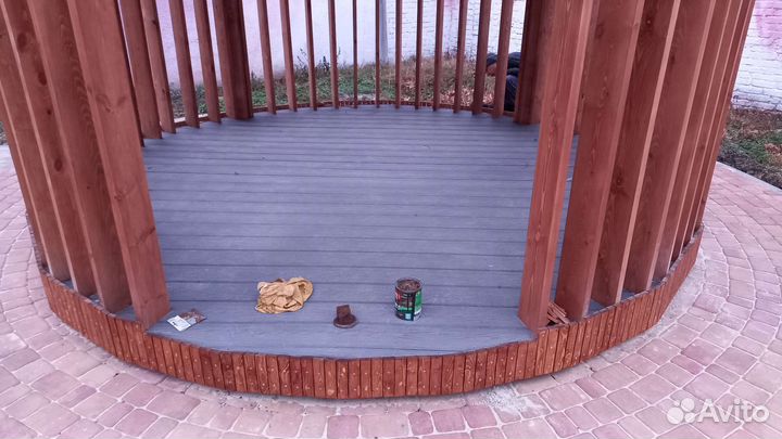 Пергола деревянная