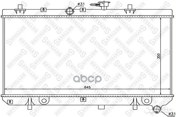Радиаторы сист.охлажденияstellox 1025469SX Ste