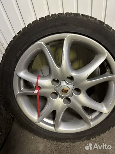 Зимние колеса на Porsche Cayenne