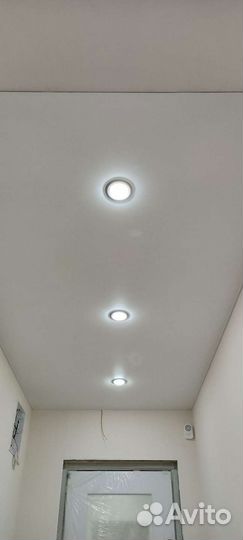 Натяжные потолки. Бесплатный замер. Установка