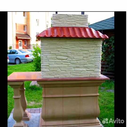 Мангал из шамотного кирпича для дачи и дома