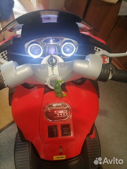 Детский мотоцикл на аккумуляторе