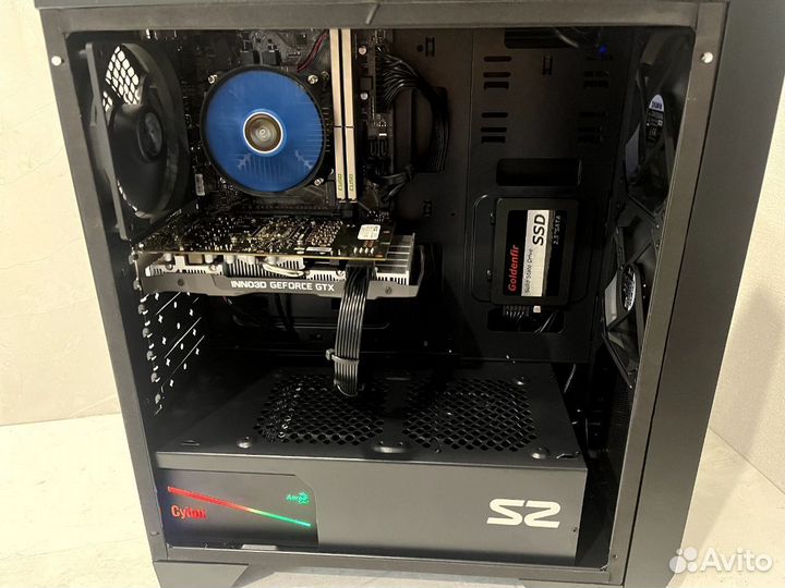 Системный блок i3 10100f + GTX 1660 super