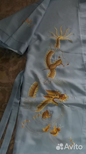 Халатик-кимоно с дракончиком женский 48 р