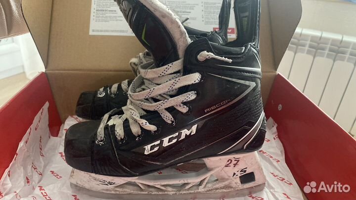 Детские хоккейные коньки ссм ribcor