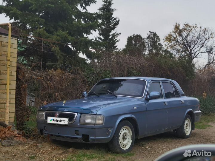 ГАЗ 3110 Волга 2.3 МТ, 2002, 395 000 км