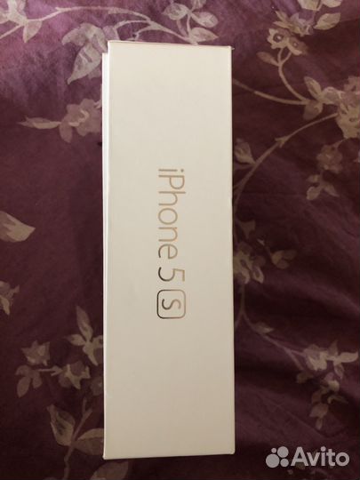 Коробка от iPhone 5s