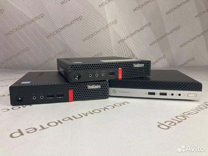 Неттопы Lenovo, HP i3-8145U,i5-6500T,i5-9500T