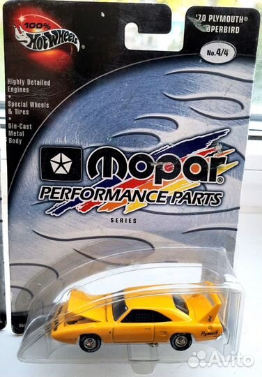 100 Hot Wheels Mopar Perfomance Parts 3-4