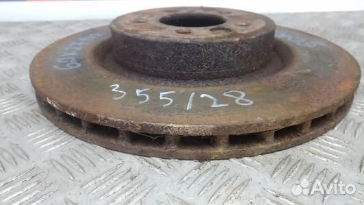 Диск тормозной передний land rover range rover sport (6OK27K601)