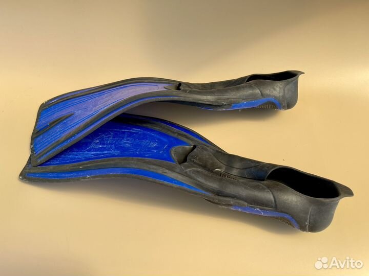 Ласты для плавания детские и очки