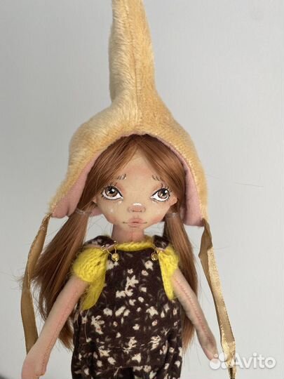 Текстильная кукла Мия