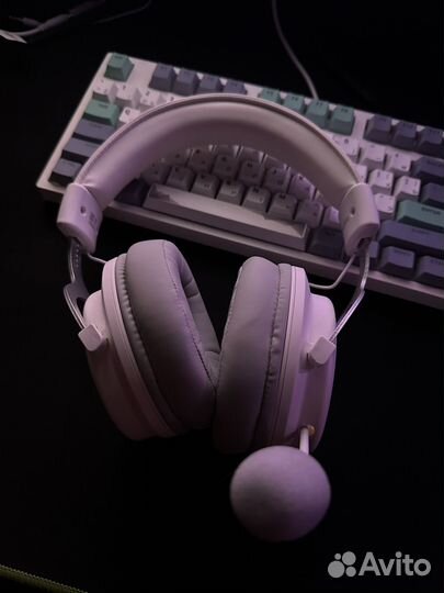 Проводные наушники ardor gaming Blackout белый