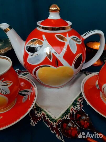 Редкий чайный сервиз Полоне 
