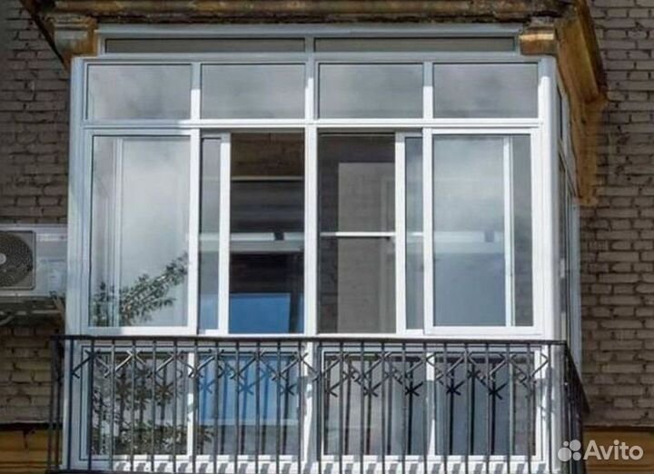 Остекление балконов и лоджий