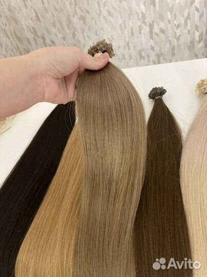 Волосы для наращивания с работой