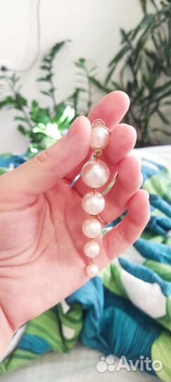 Серьги гвоздики длинные купить бижутерия