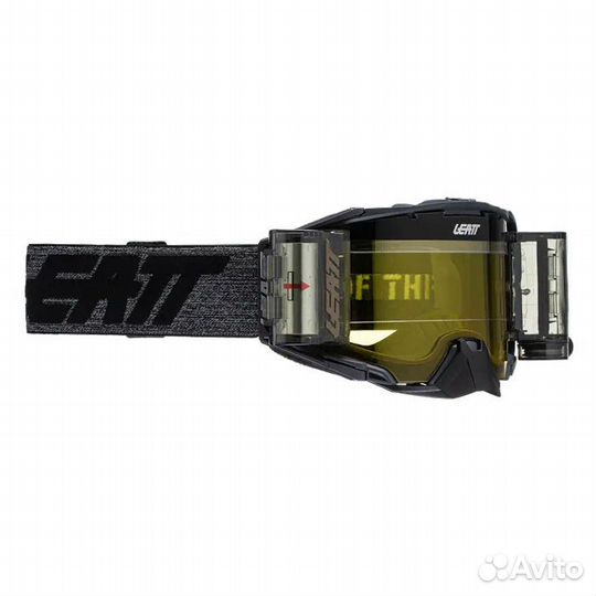 Очки Leatt Velocity 6.5 Roll-Off Graphene Yellow