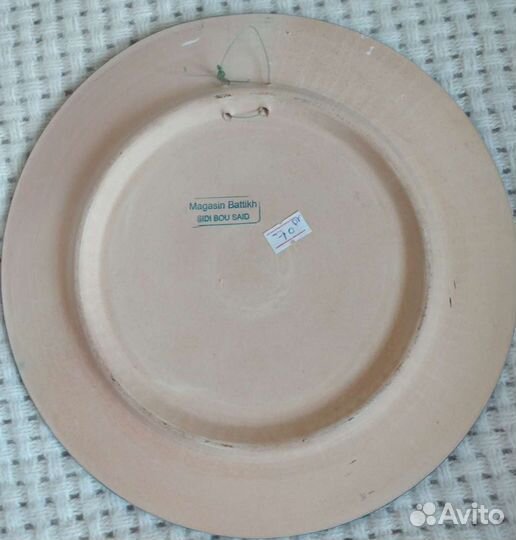 Декоративные глиняные тарелки