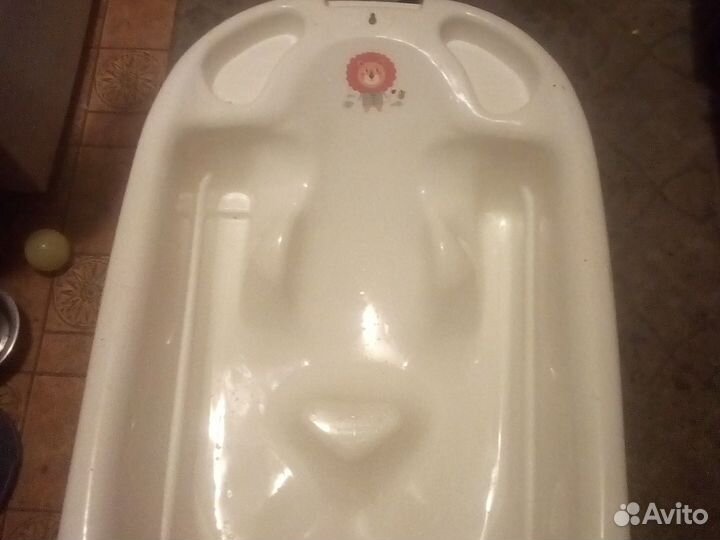 Детская ванночка для купания с горкой