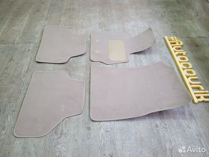 Коврики в салон Bmw X3 F25 (Премиум Бежевый)