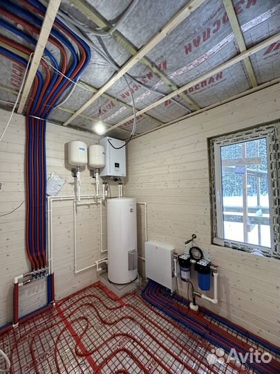 Монтаж систем отопления и водоснабжения под ключ