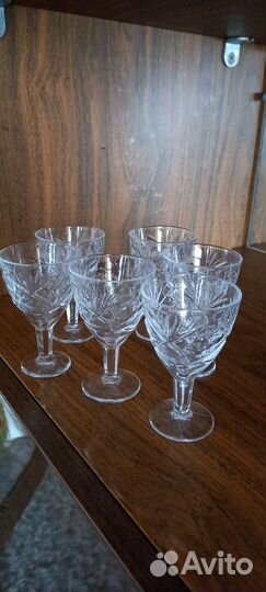 Хрустальные рюмки СССР