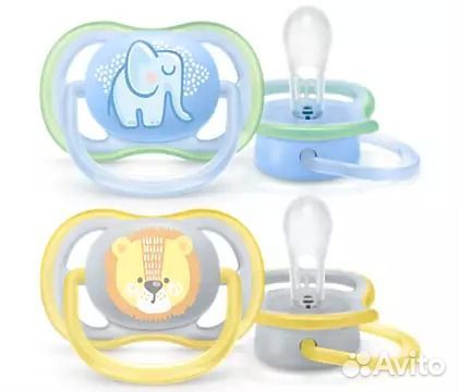 Соска пустышка(2шт) Philips Avent Ultra Air Girl