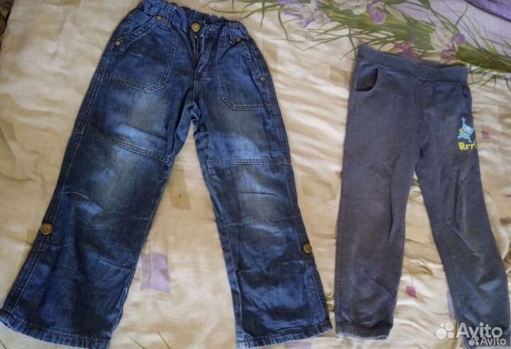 Вещи для мальчика от 3 до 6 лет Цена за всё