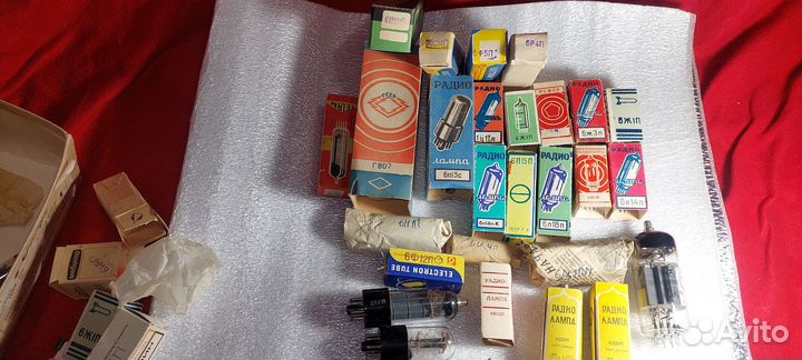 Радиолампы,Детали СССР