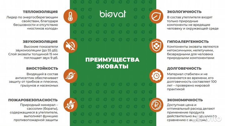 Утеплитель эковата