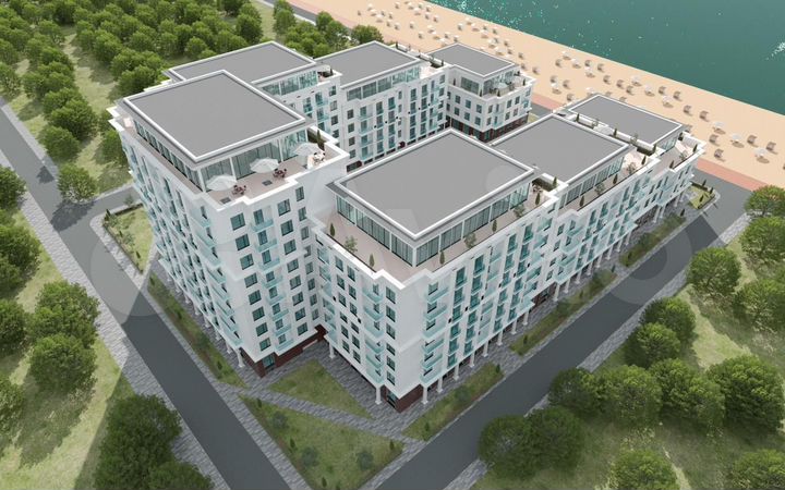 2-к. апартаменты, 64,3 м², 3/10 эт.
