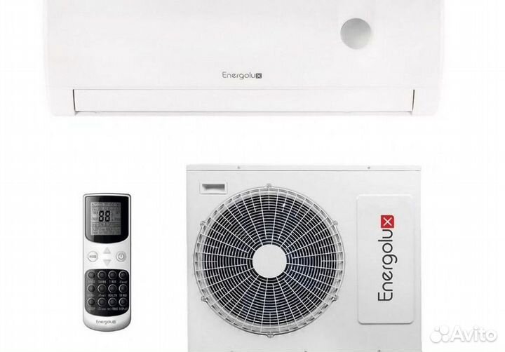 Сплит система с установкой