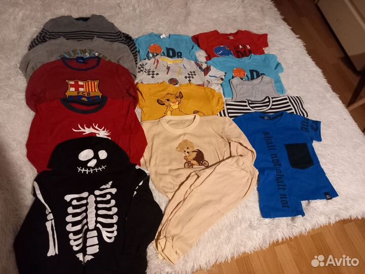 Вещи на мальчика 4-5 лет пакетом