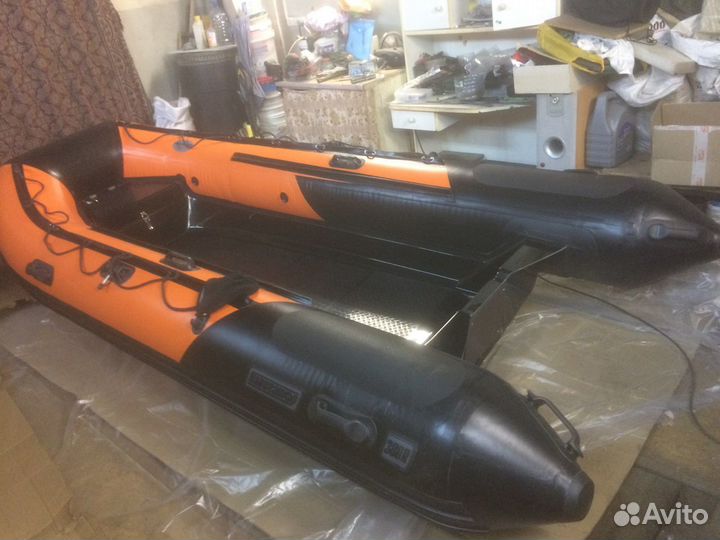 Риб Навигатор 380R+рулевая консоль