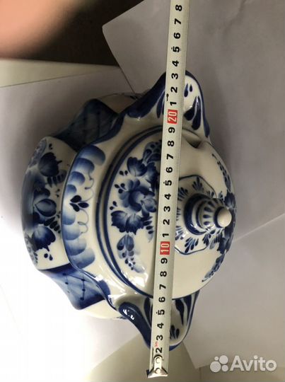 Супница Гжель