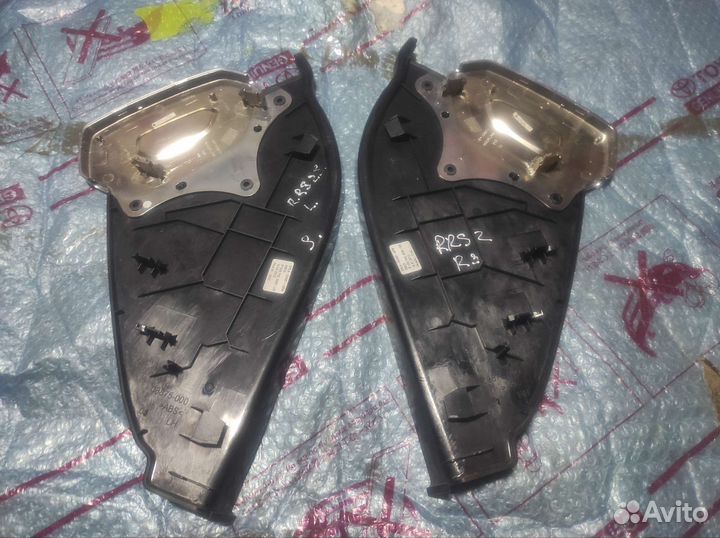 Накладка торпедо боковая range rover sport 2