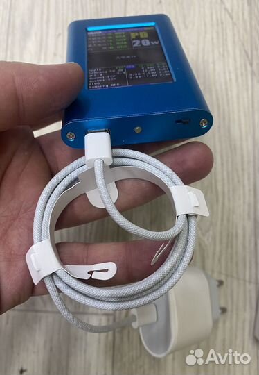 Адаптер зарядки iPhone на 25W с кабелем