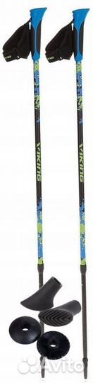 Палки viking Ruten Pro Bl/Li сканд.ходьба 83-135см