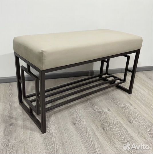 Банкетка в прихожую лофт