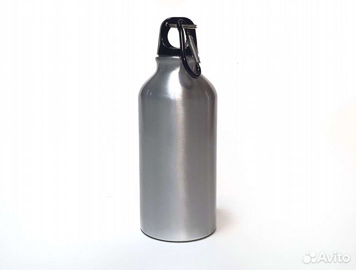 Алюминиевая бутылка с карабином