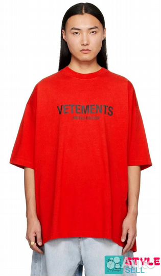 Vetements limited edition футболка оверсайз топ 20