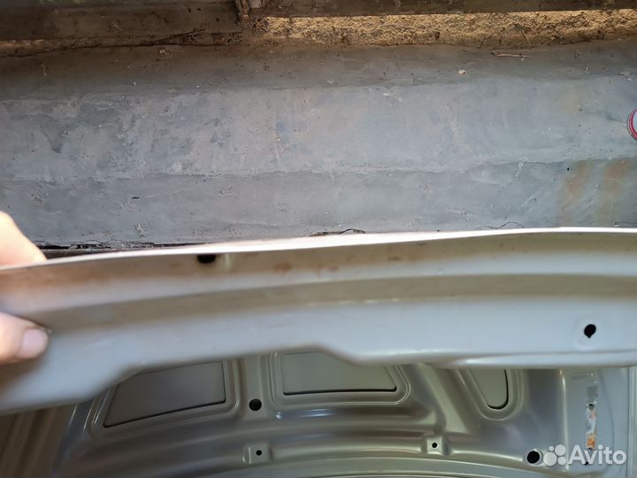 Крышка багажника на hyundai solaris седан