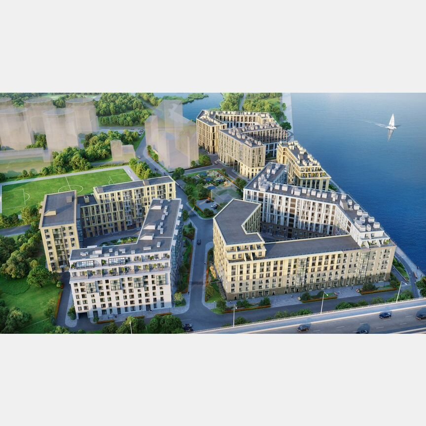 2-к. квартира, 68,8 м², 8/8 эт.