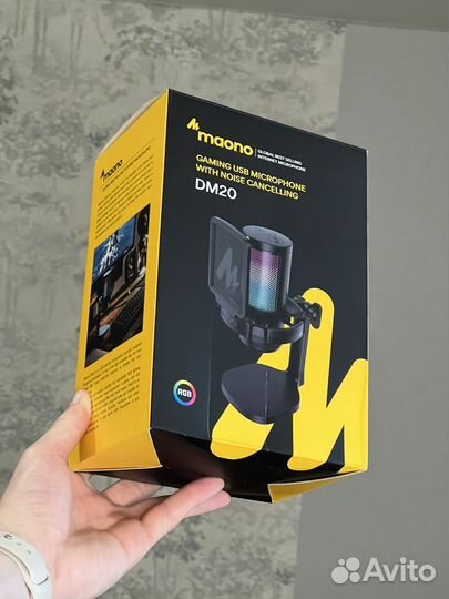 Конденсаторный микрофон Maono DM20 (USB)