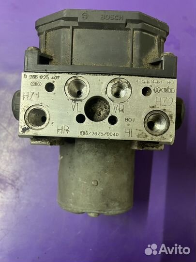 Блок ABS Audi A8 D3 4E0910517J 4E0614517BQ CQ BS