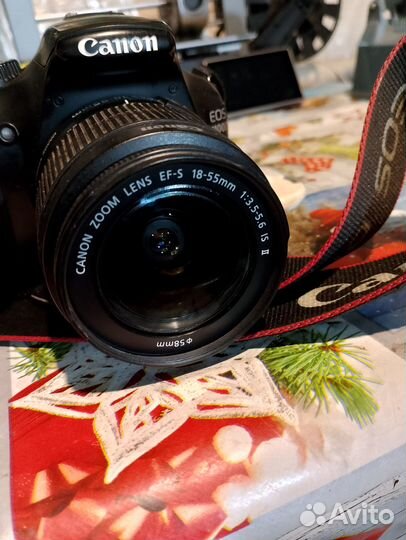 Фотоаппарат зеркальный Canon EOS-1100 D на запчаст