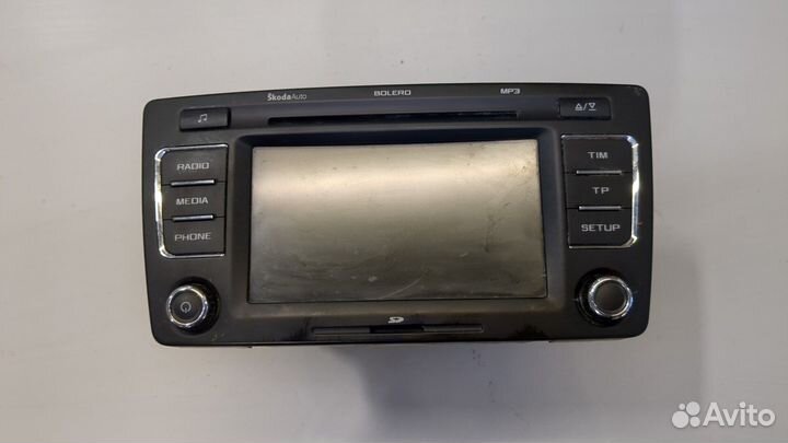 Магнитола Skoda Yeti, 2012