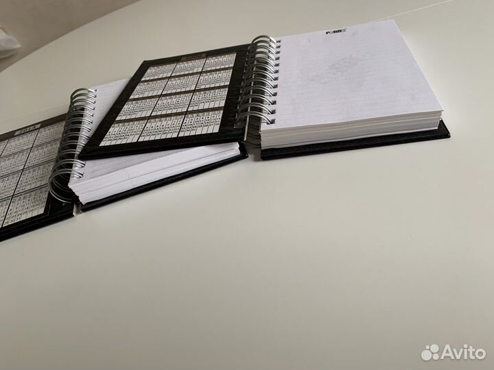 Блокнот на кольцах, 2 шт. Толстые